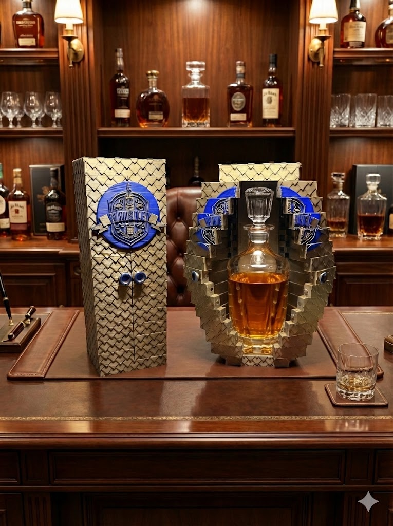 Accordion Whiskey Box